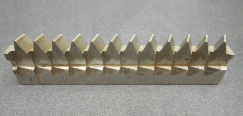 DELTAL Hobelkamm rack cutter m= 6 Angle 20° 250x16mm