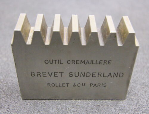 ROLLET PARIS Hobelkamm rack cutter m= 3,25 Angle 29°