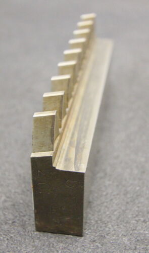 ROLLET PARIS Hobelkamm rack cutter m= 5 Angle 20° Z=9