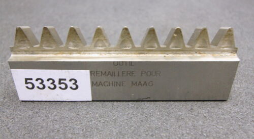 DELTAL Hobelkamm rack cutter m= 5 Angle 20° 142x20mm