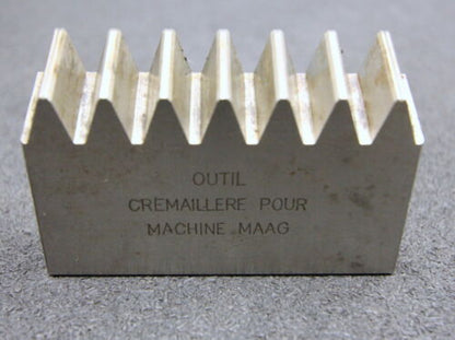 DELTAL Hobelkamm rack cutter m= 3,75 Angle 20° 83x20mm