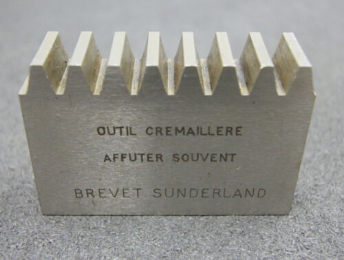 ROLLET PARIS Hobelkamm rack cutter m= 3,032 Angle 29°