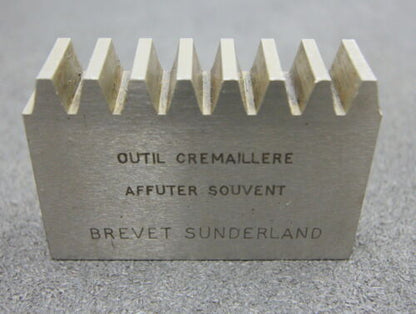 ROLLET PARIS Hobelkamm rack cutter m= 3,032 Angle 29°