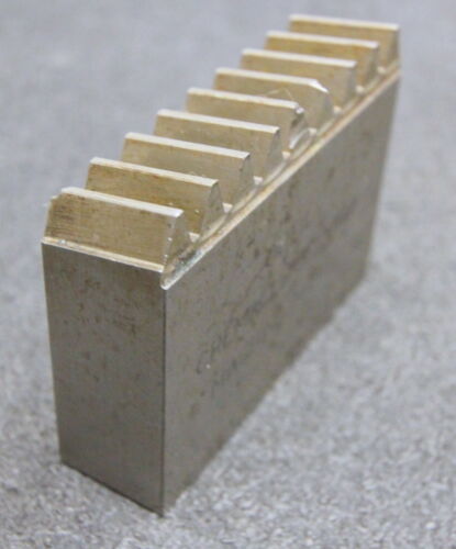 DELTAL Hobelkamm rack cutter m= 2,5 Angle 20° 70x20mm