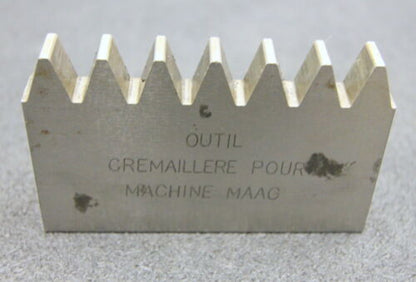 DELTAL Hobelkamm rack cutter m= 4 Angle 20° 88x20mm