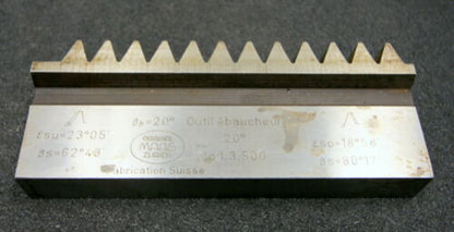 MAAG Hobelkamm rack cutter m= 3,5 Angle 20° 155x27mm