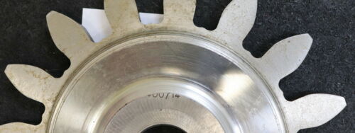 Scheibenschneidrad m= 8,0mm Z= 16 Fertigschneider Da=155mm EGW 20° Qualität A HSS