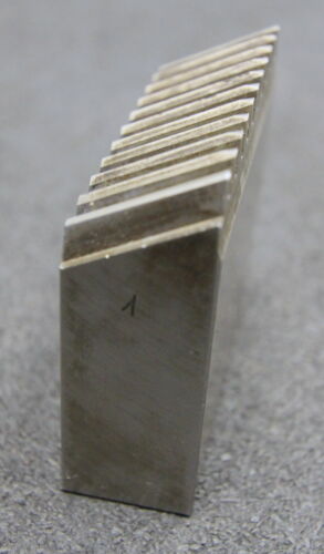 DELTAL Hobelkamm rack cutter m= 1,75 Angle 14°30 Z=11