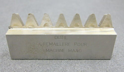 DELTAL Hobelkamm rack cutter m= 5 Angle 20° 110x20mm