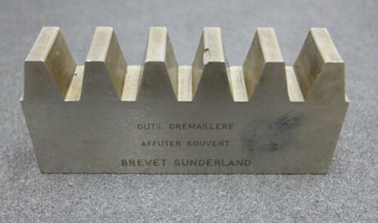 ROLLET PARIS Hobelkamm rack cutter m= 7,074 Angle 29°