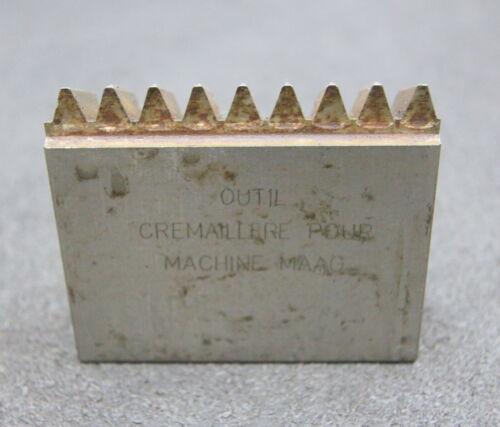 DELTAL Hobelkamm rack cutter m= 2,25 Angle 20° 64x20mm