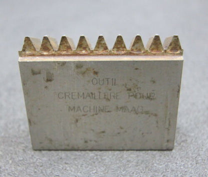 DELTAL Hobelkamm rack cutter m= 2,25 Angle 20° 64x20mm