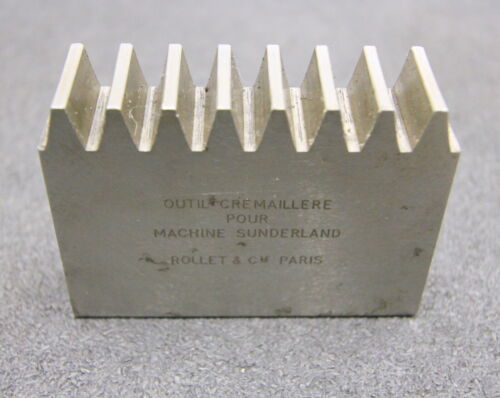 ROLLET PARIS Hobelkamm rack cutter m= 3 Angle 29°