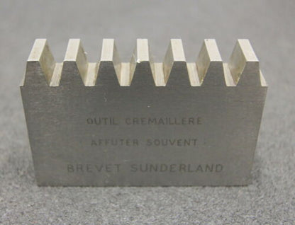 ROLLET PARIS Hobelkamm rack cutter DP7 Angle 29° Z=7