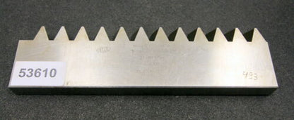 DELTAL Hobelkamm rack cutter m= 6 Angle 20° 250x21mm