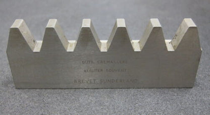 ROLLET PARIS Hobelkamm rack cutter m= 9 Angle 20° Z= 6