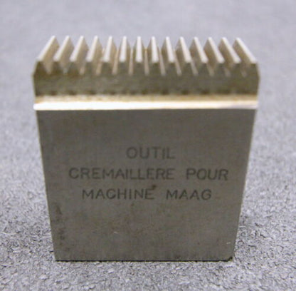 DELTAL Hobelkamm rack cutter m= 1 Angle 20° 44x20mm