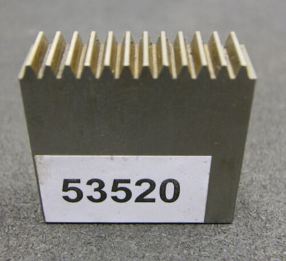 DELTAL Hobelkamm rack cutter m= 1,5 Angle 20° 58x20mm