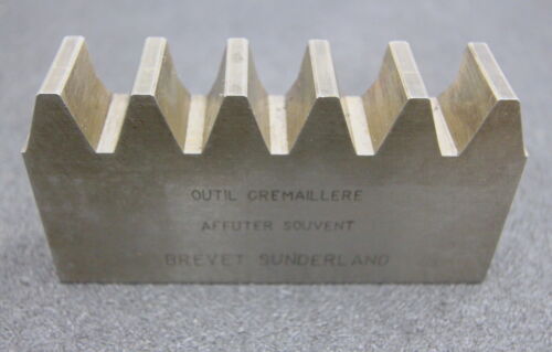 ROLLET PARIS Hobelkamm rack cutter m= 6 Angle 20°