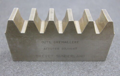 ROLLET PARIS Hobelkamm rack cutter m= 6 Angle 20°