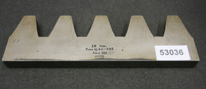 SUNDERLAND Hobelkamm rack cutter m= 19 Angle 30°