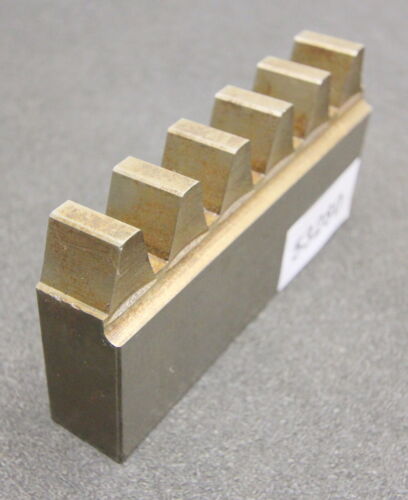 DELTAL Hobelkamm rack cutter m= 7 Angle 14°30 130x25mm