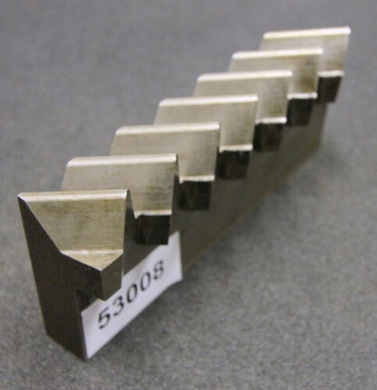 Hobelkamm rack cutter m= 6 Angle 20° 160x32mm 7 Zähne