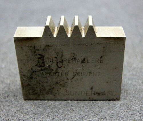 ROLLET PARIS Hobelkamm rack cutter m= 2,54 Angle 20°