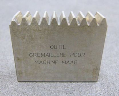 DELTAL Hobelkamm rack cutter m= 2 Angle 20° 63x20mm