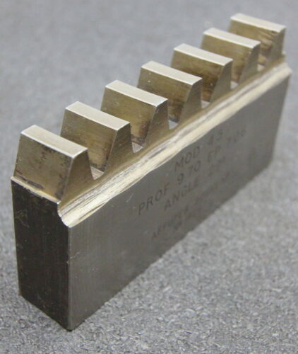 ROLLET PARIS Hobelkamm rack cutter m= 4,5 Angle 29°