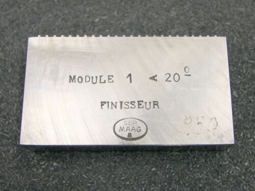 MAAG Hobelkamm rack cutter m= 1 Angle 20° 77x20mm