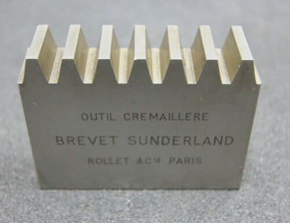 ROLLET PARIS Hobelkamm rack cutter m= 3,25 Angle 29°