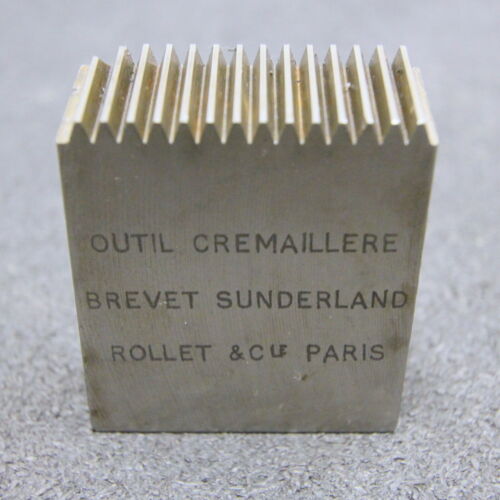 ROLLET PARIS Hobelkamm rack cutter m= 1 Angle 20°