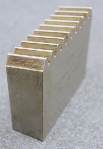 DELTAL Hobelkamm rack cutter m= 2 Angle 20° 63x20mm