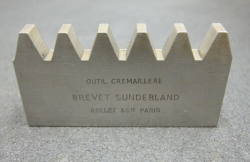 ROLLET PARIS Hobelkamm rack cutter m= 6 Angle 20° HSS