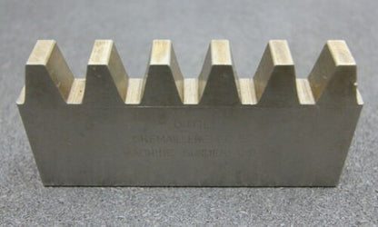 DELTAL Hobelkamm rack cutter m= 6 Angle 14°30 115x20mm