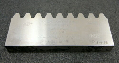 DELTAL Hobelkamm rack cutter m= 5,08/3,628 Angle 20°