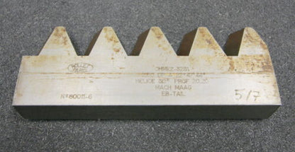 ROLLET PARIS Hobelkamm rack cutter DP2,50 Angle 30°