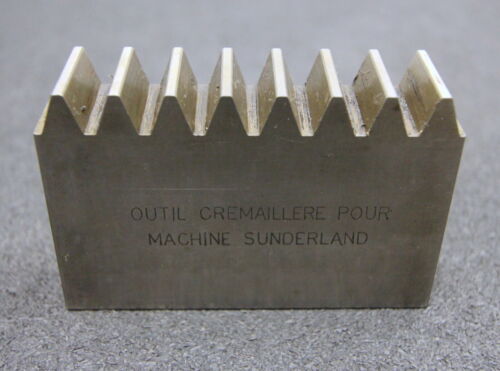 DELTAL Hobelkamm rack cutter m= 3,25 Angle 20° 82x20mm