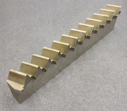 DELTAL Hobelkamm rack cutter m= 6 Angle 20° 250x26mm