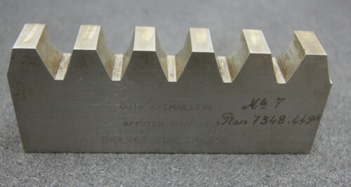 ROLLET PARIS Hobelkamm rack cutter m= 7 Angle 20°