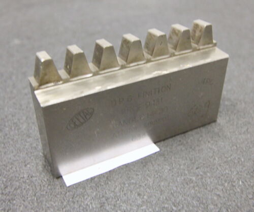 DELTAL Hobelkamm rack cutter DP6 Angle 14°30 94x20mm