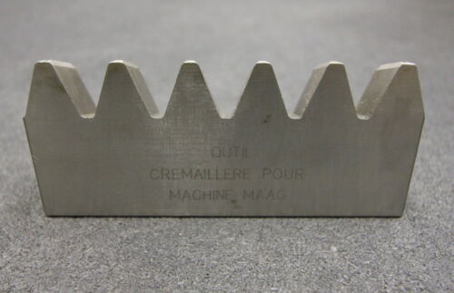 DELTAL Hobelkamm rack cutter m= 6,5 Angle 20° 14,625mm