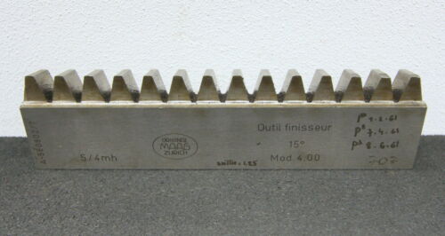 MAAG Hobelkamm rack cutter m= 4,00 Angle 15° 175x20mm