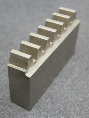 DELTAL Hobelkamm rack cutter m= 4 Angle 14°30 88x20mm