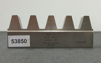 ROLLET PARIS Hobelkamm rack cutter m= 13 Angle 29°