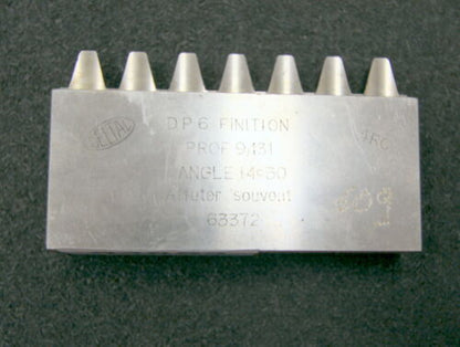 DELTAL Hobelkamm rack cutter DP6 Angle 14°30 94x20mm