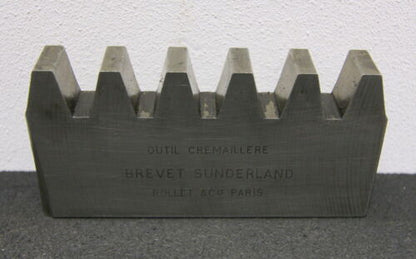 ROLLET PARIS Hobelkamm rack cutter MAAG-Wälzhobelmaschinen m= 6,5 Angle 20°