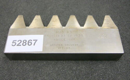 ROLLET PARIS Hobelkamm rack cutter m= 8,5 Angle 20°