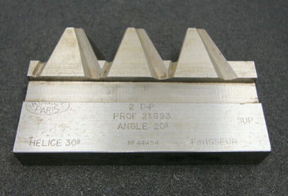 ROLLET PARIS Hobelkamm rack cutter DP2 Angle 20° Z=3